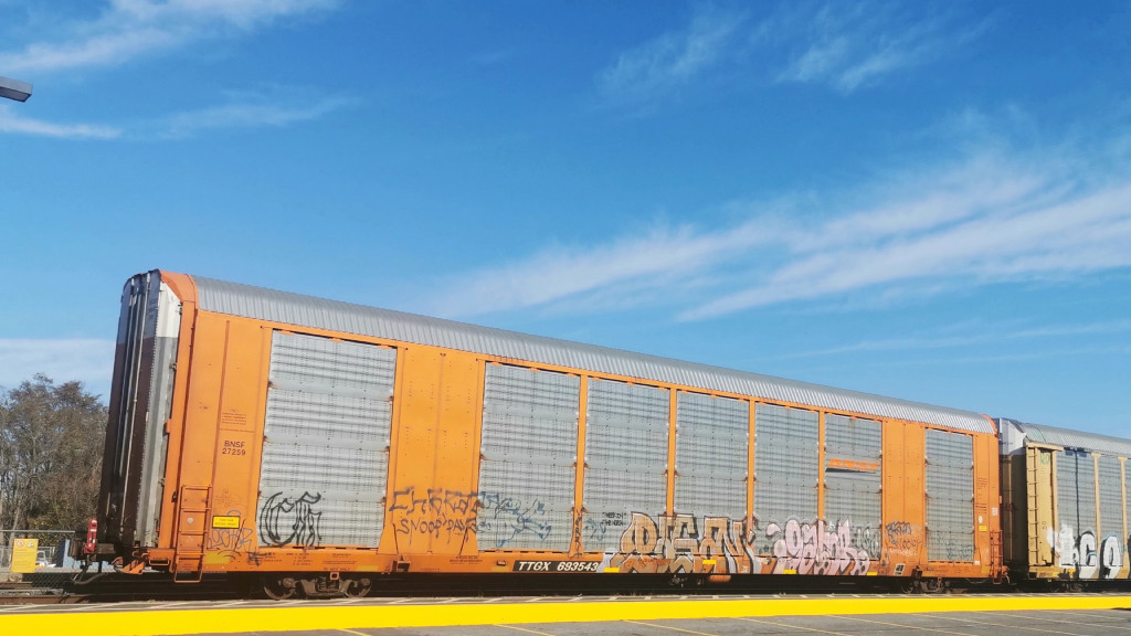 BNSF 27259 (Body) TTGX 693543 (Flat)